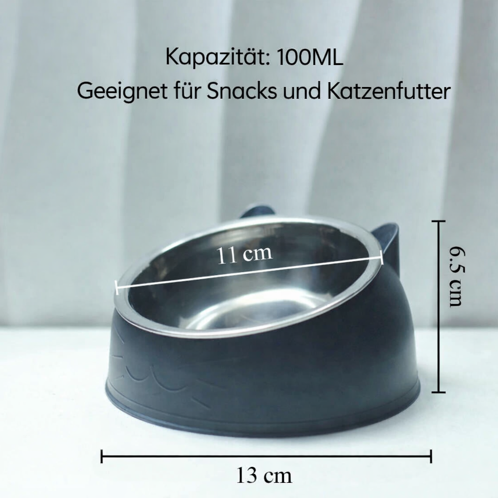Ergonomische Edelstahl-Näpfchen